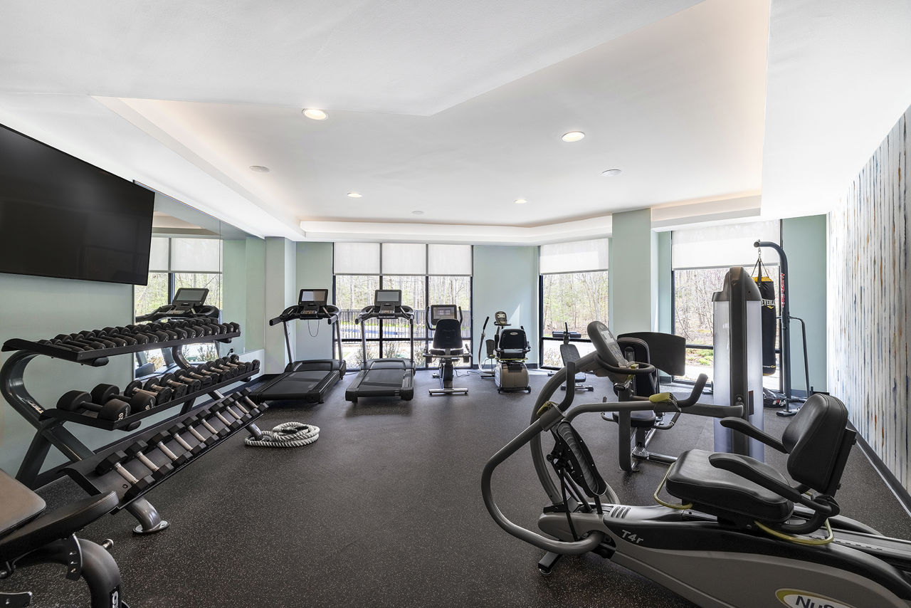 Gym at Sylvan Woods Evesham (1 of 3)