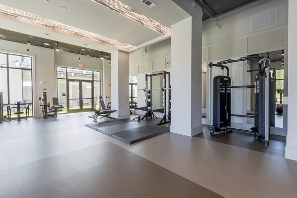 fitness center at Goddard Point Hope Apartments 