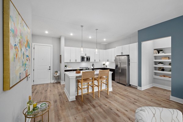 kitchen at Goddard Point Hope Apartments