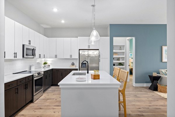 kitchen at Goddard Point Hope Apartments