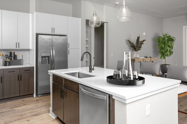 kitchen at Goddard Point Hope Apartments