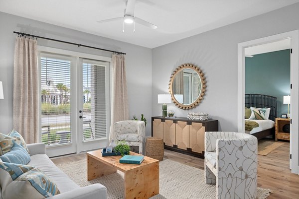 living room at Goddard Point Hope Apartments