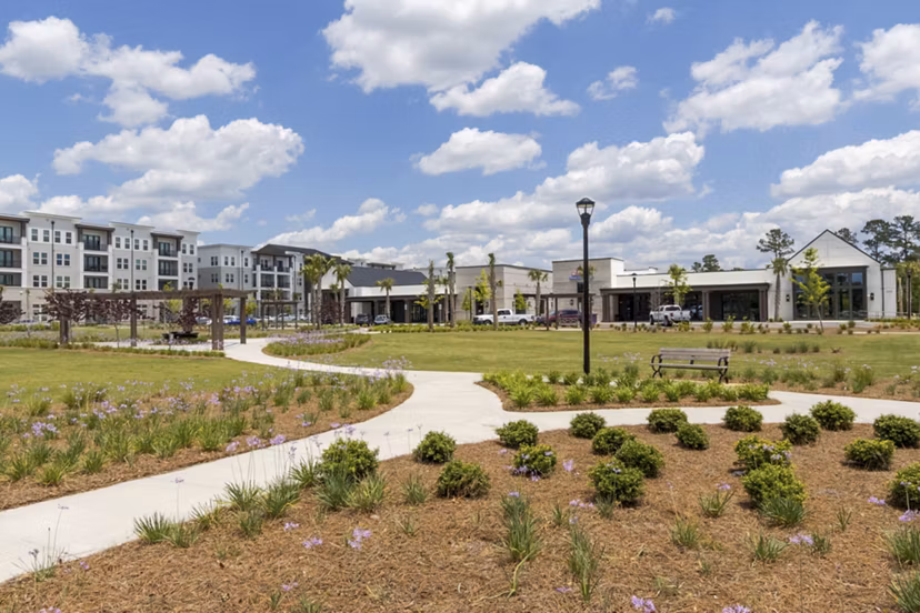 recreational area at Goddard Point Hope Apartments 