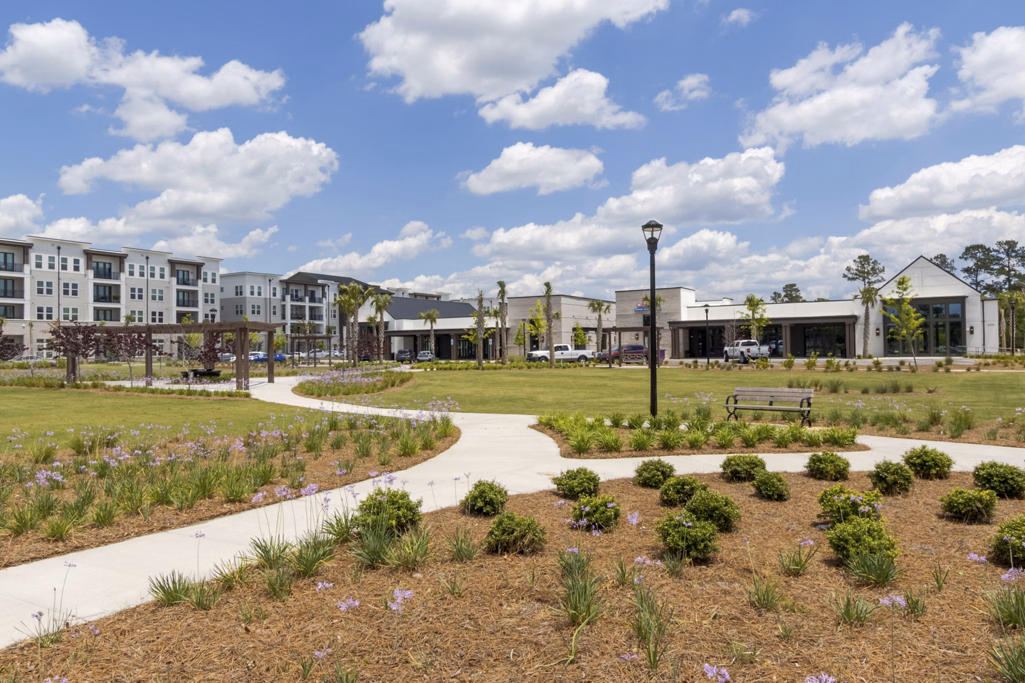 recreational area at Goddard Point Hope Apartments 