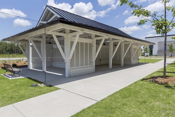 recreational area at Goddard Point Hope Apartments 