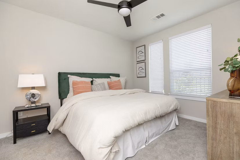 bedroom at Eleve Apartments 