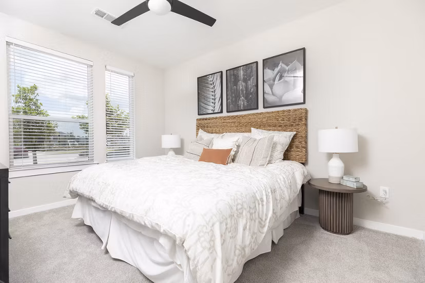 bedroom at Eleve Apartments 