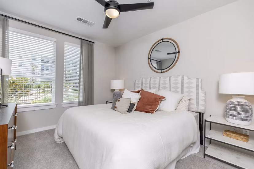 bedroom at Eleve Apartments 
