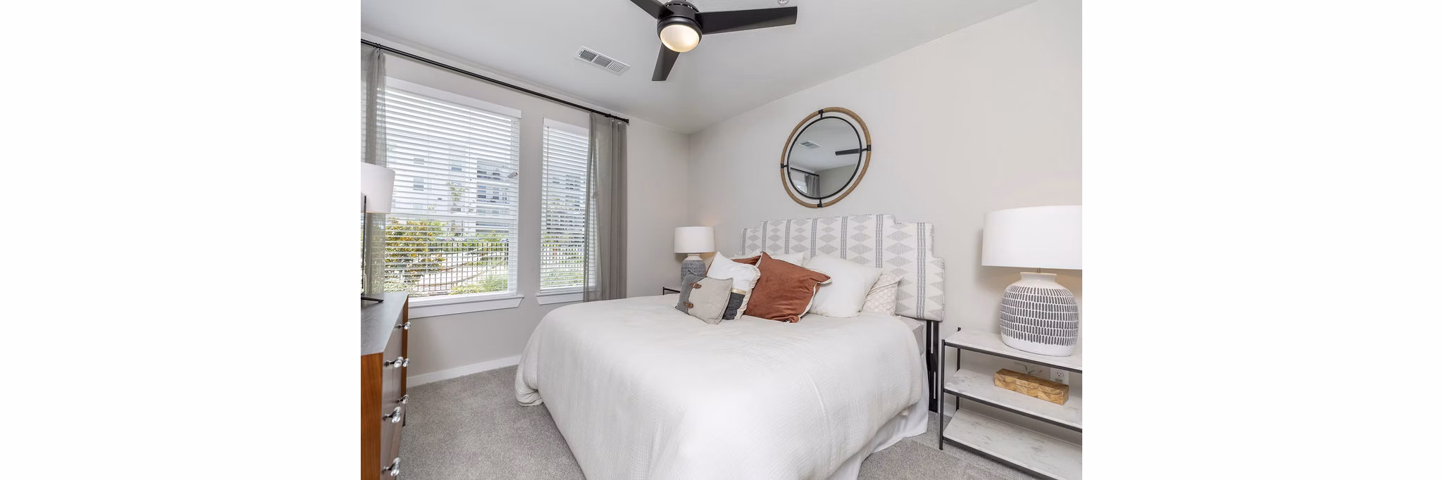 bedroom at Eleve Apartments 