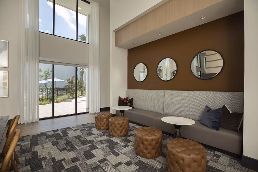 clubhouse at Eleve Apartments 