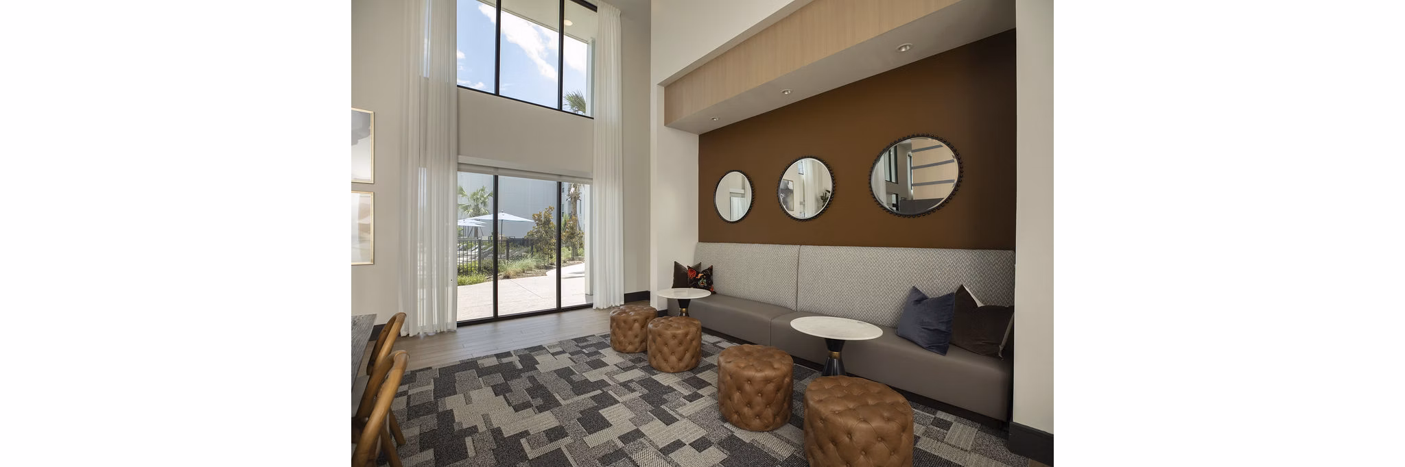 clubhouse at Eleve Apartments 