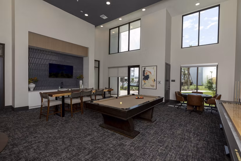 clubhouse at Eleve Apartments 