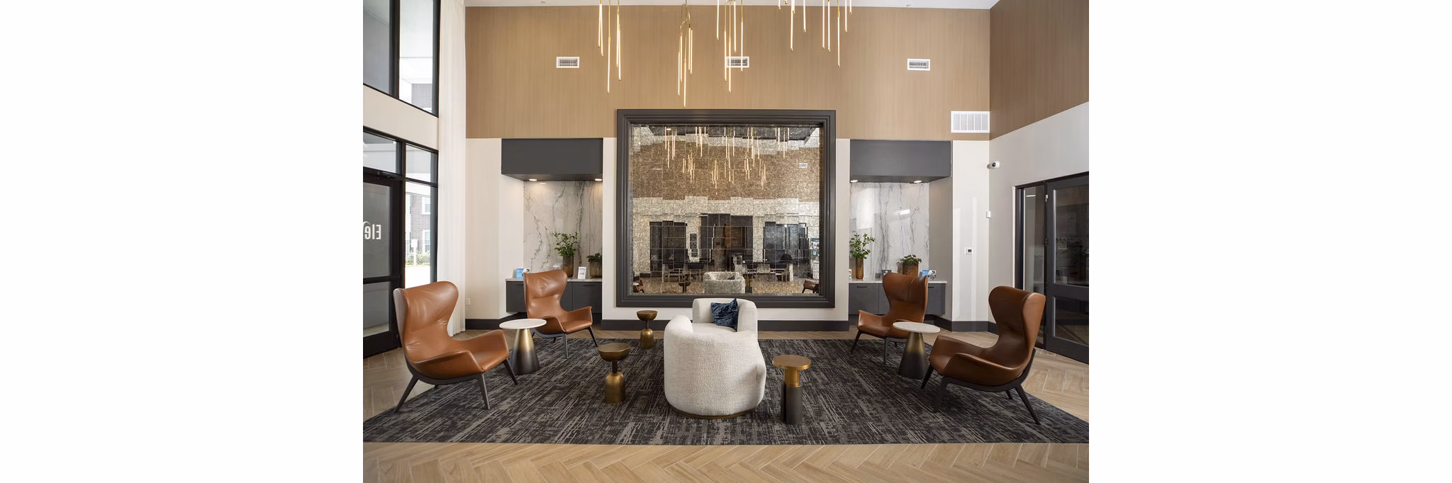 clubhouse at Eleve Apartments 