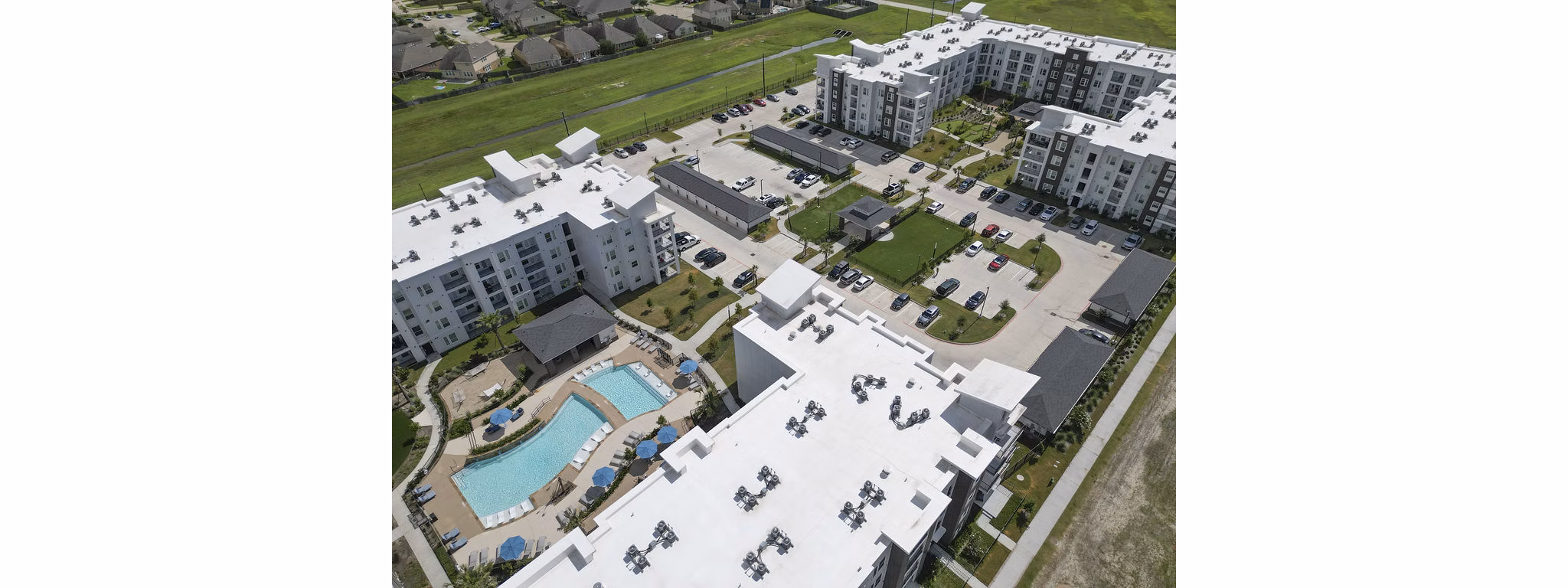 view at Eleve Apartments 