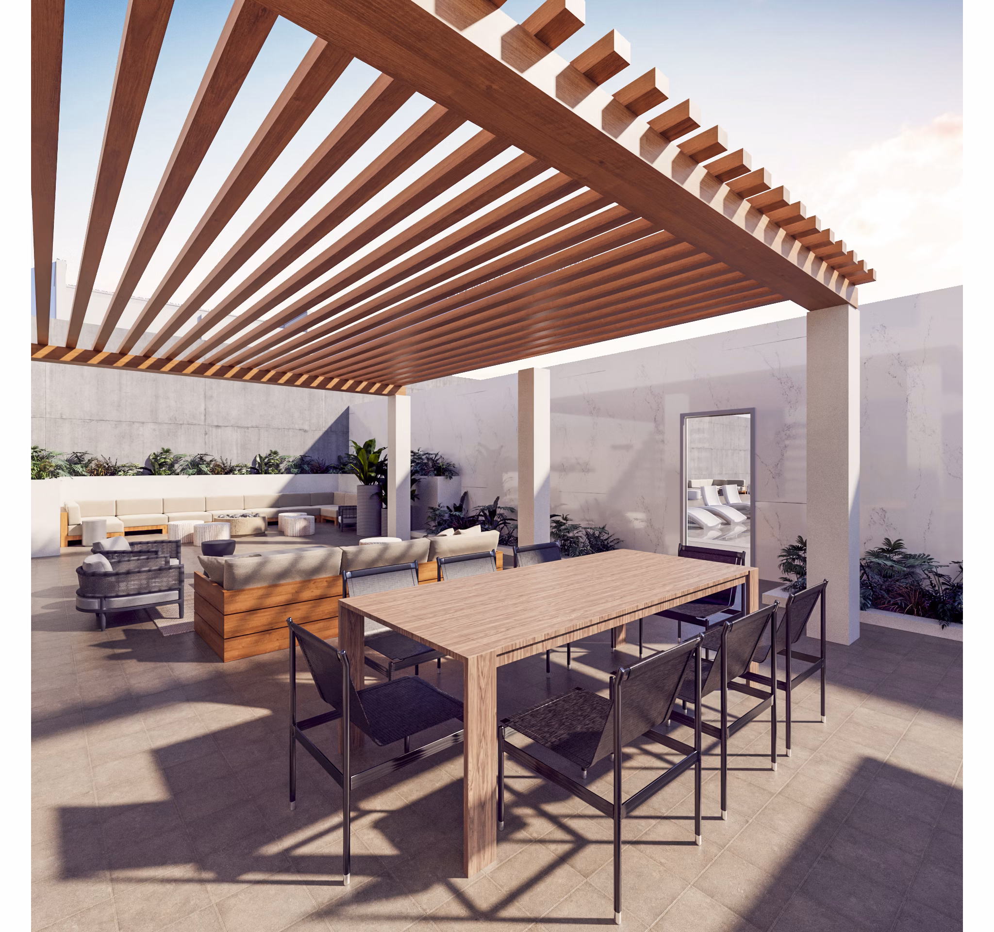 rendering at The Starling Apartments