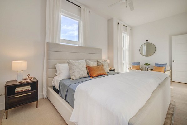 bedroom at Camber Apartments