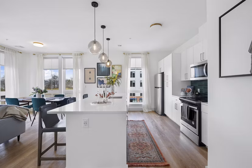 kitchen at Emerson II Apartments