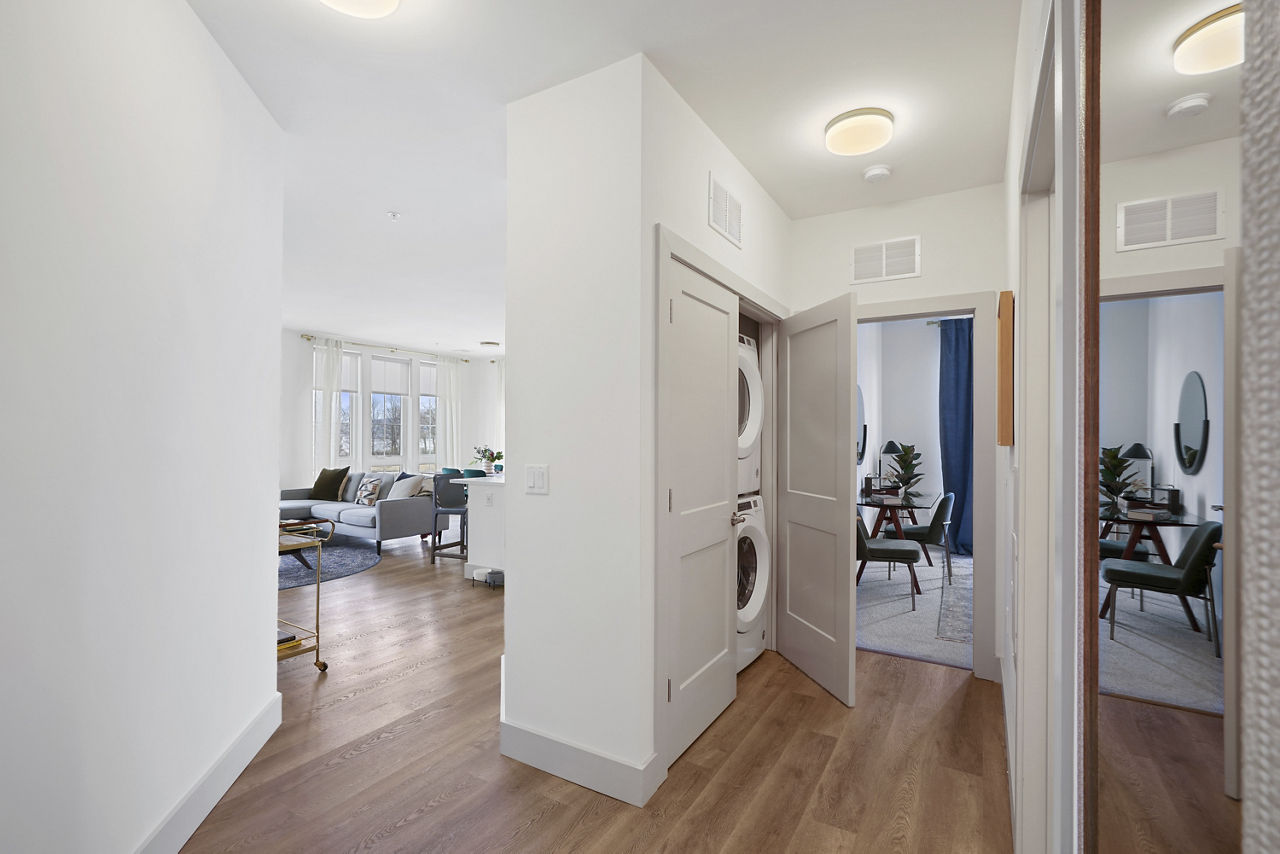 Laundry room at Emerson