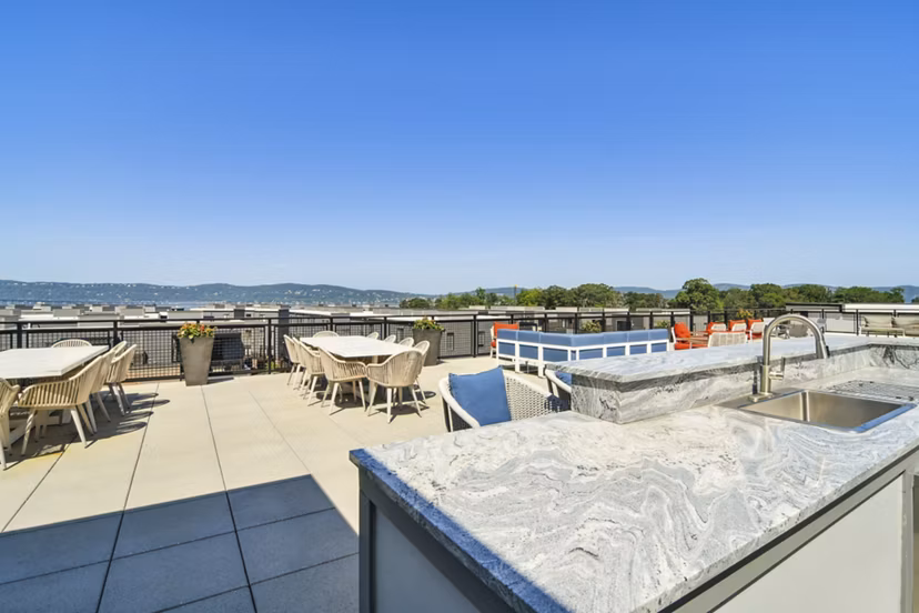 patio at Emerson Apartments