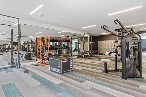 fitness center at Legacy at Fitz Apartments