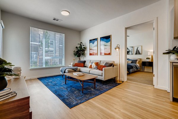 living room at Legacy at Fitz Apartments