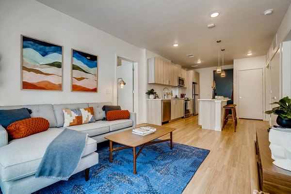 living room at Legacy at Fitz Apartments