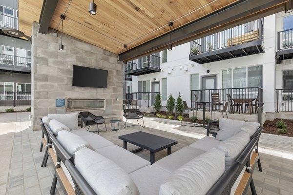 patio at Legacy at Fitz Apartments