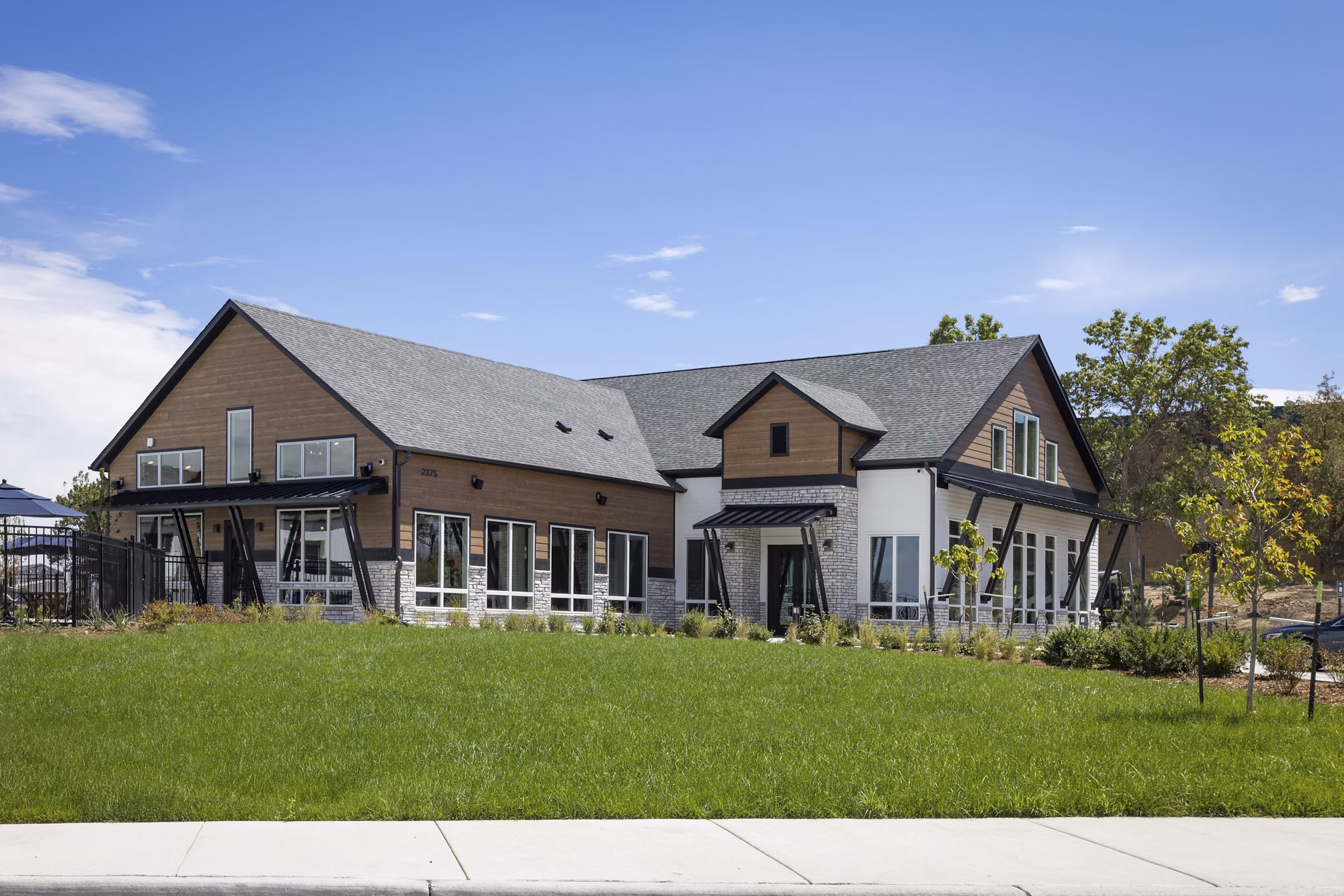 exterior at Prose Farm Apartments 