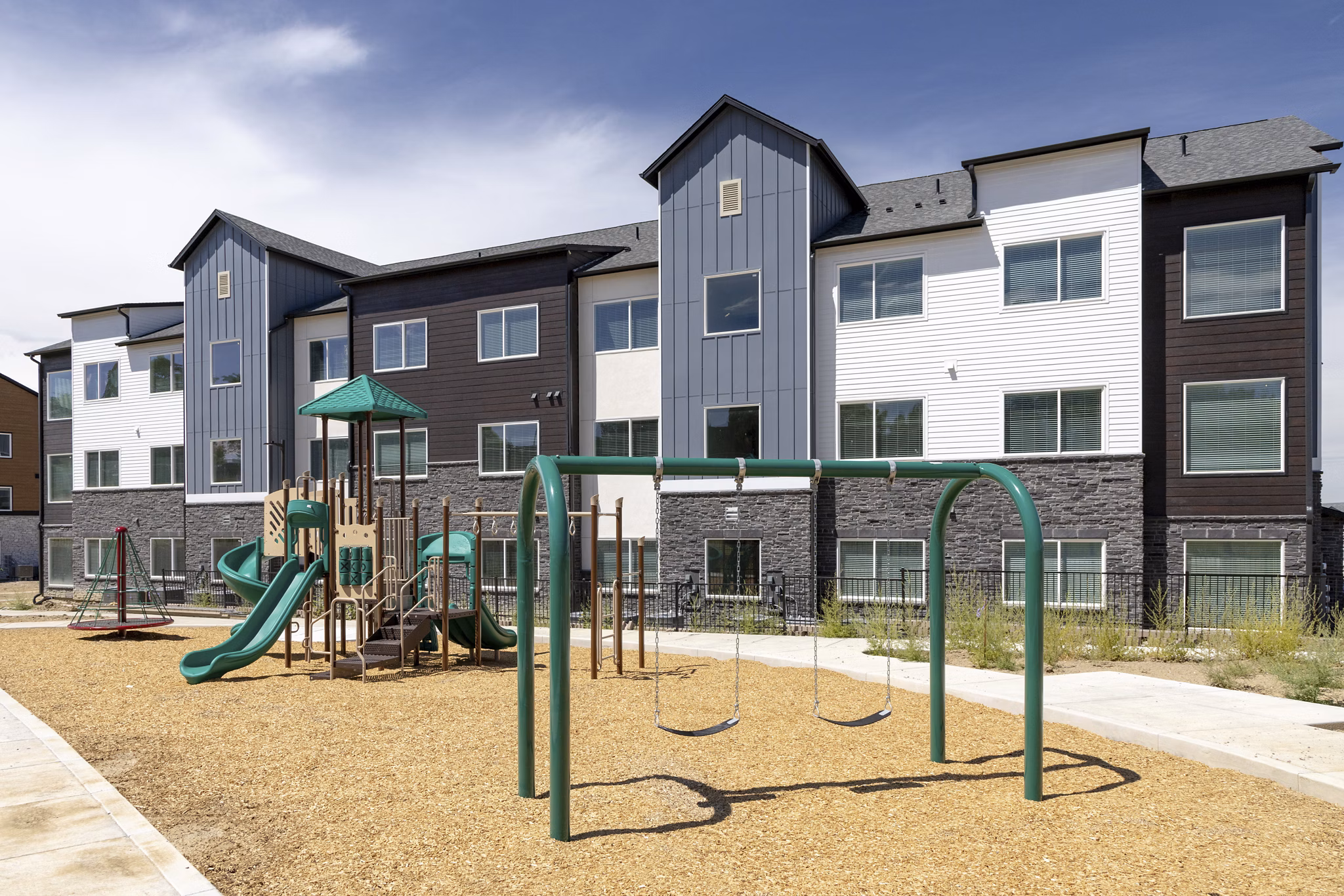 exterior at Prose Farm Apartments 