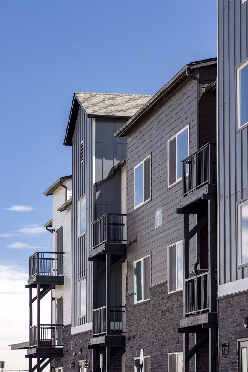 exterior at Prose Farm Apartments 