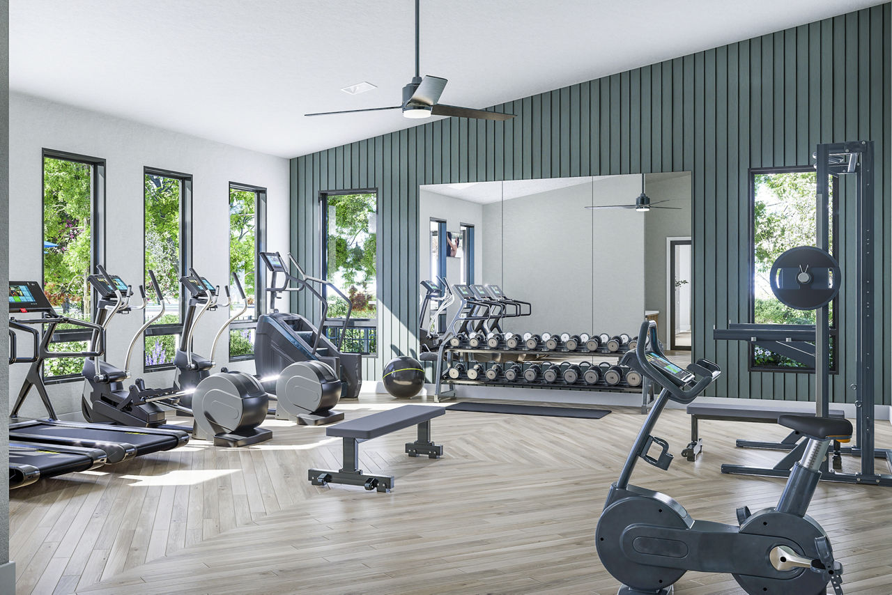 Gym at Broadstone Farm (3 of 3)