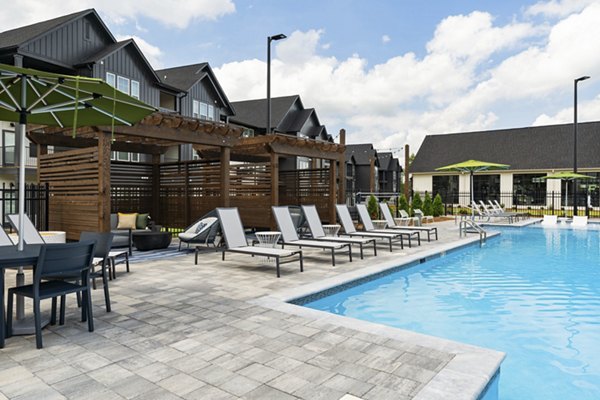 pool at The Gabriel Apartments