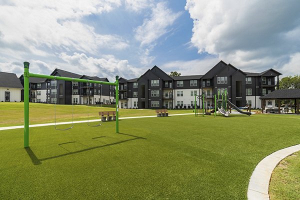 Recreational area featuring lush green spaces at The Gabriel Apartments