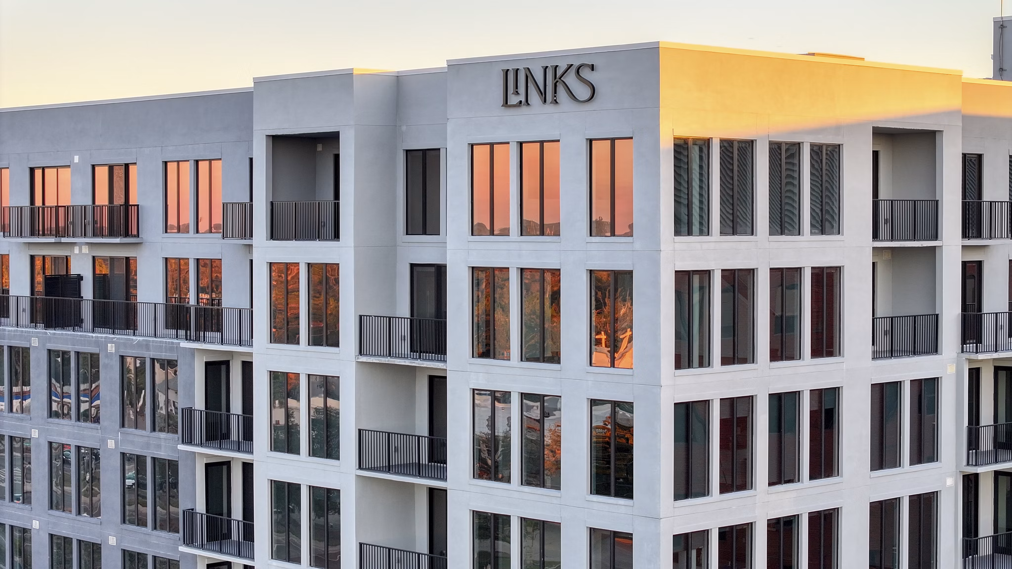 exterior at Aster & Links Apartments