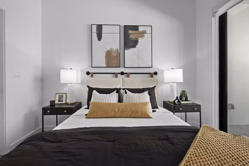 bedroom at Aster & Links Apartments
