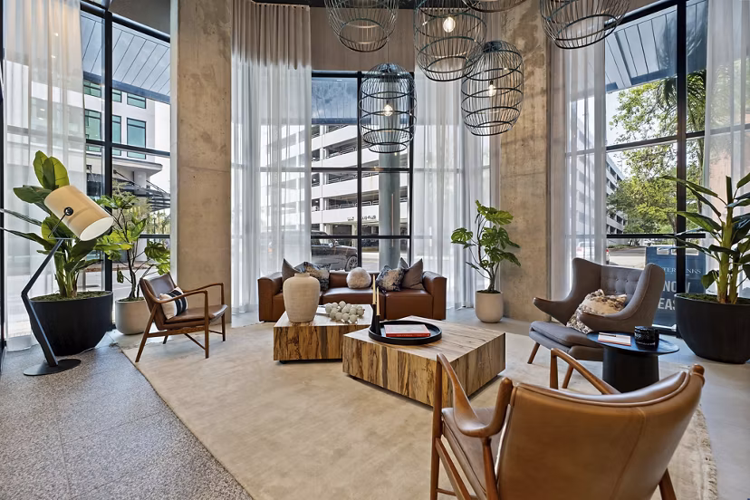 clubhouse at Aster & Links Apartments