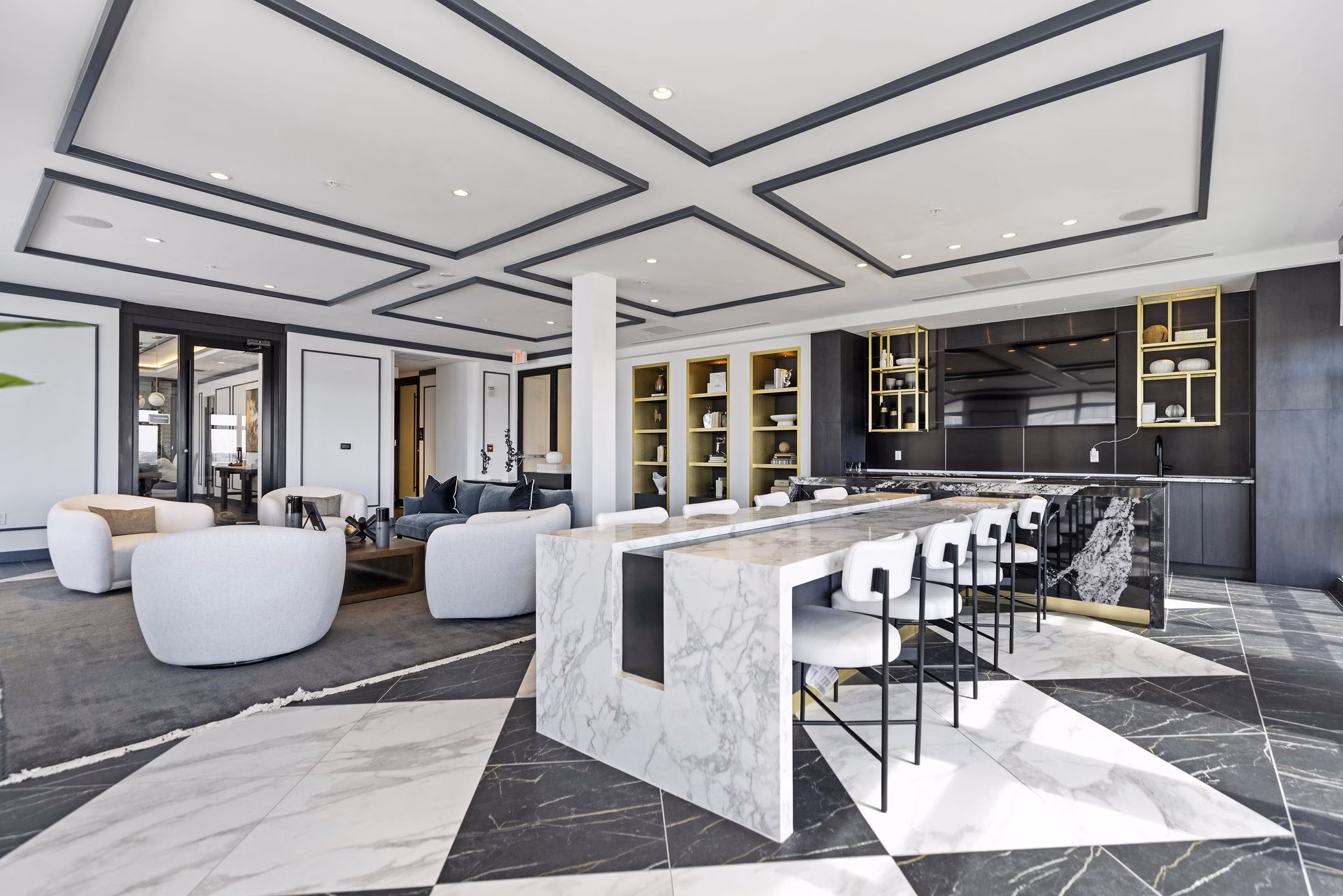 clubhouse at Aster & Links Apartments