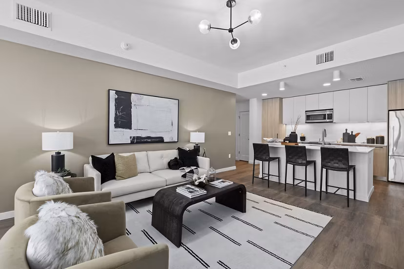 living room at Aster & Links Apartments