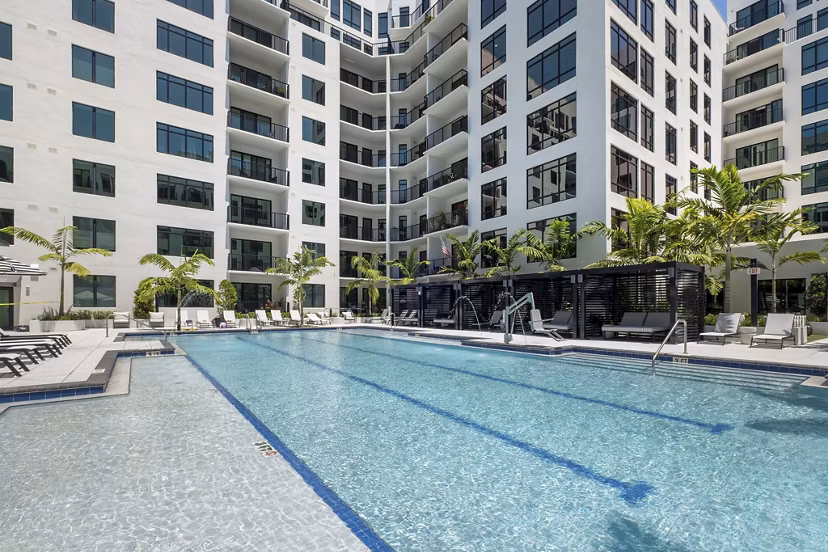 pool at Aster & Links Apartments