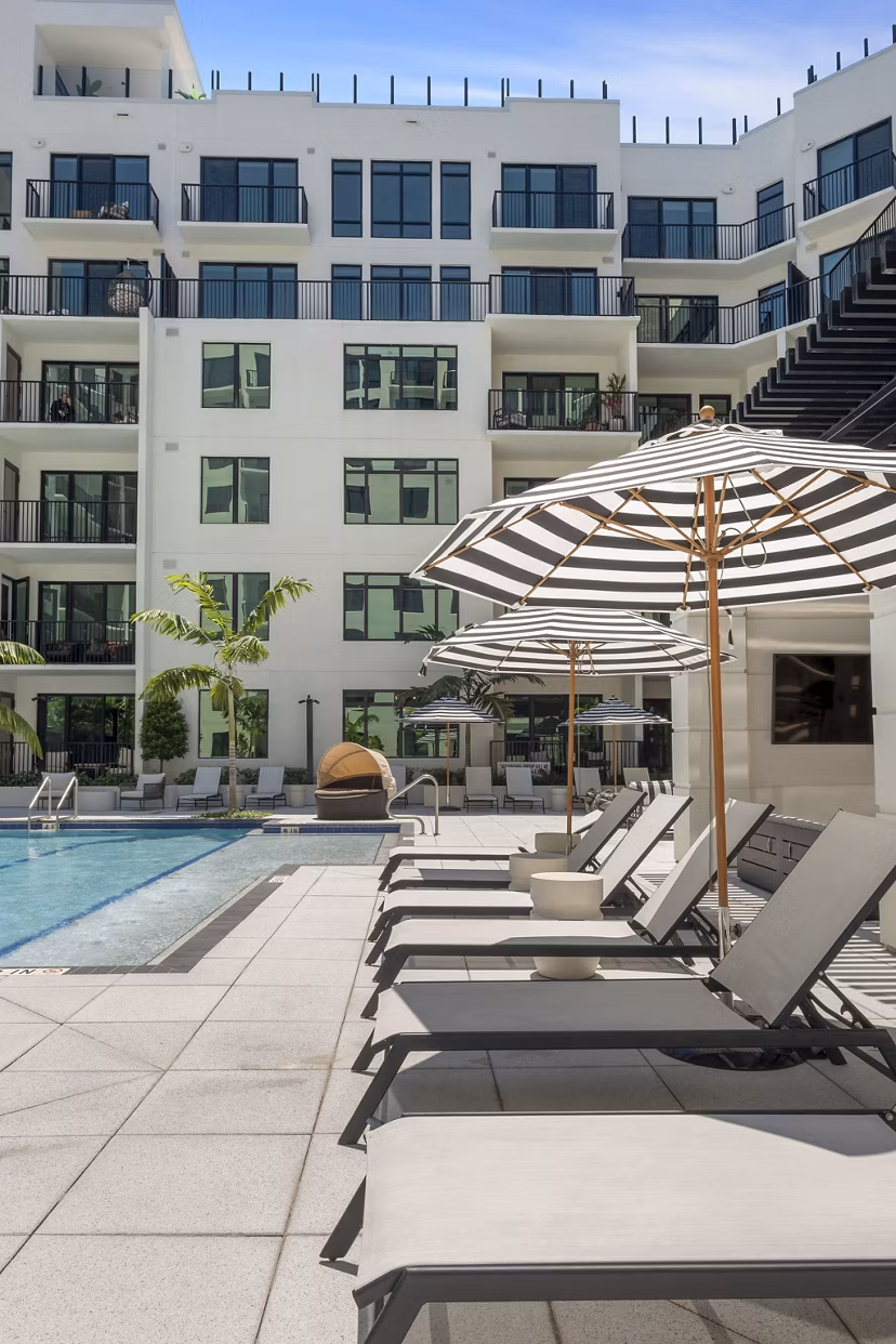 pool at Aster & Links Apartments