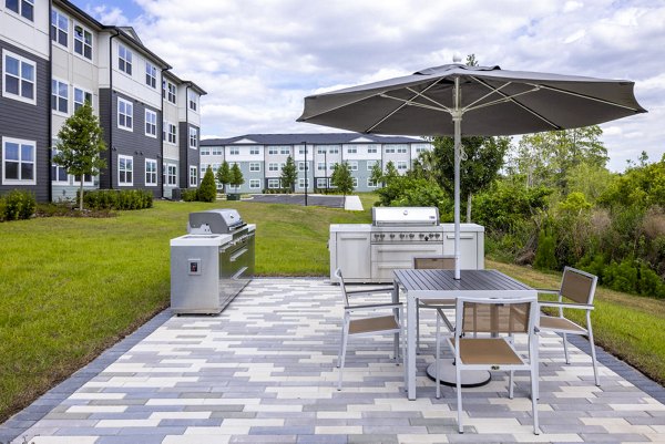 grill area/patio at Prose Horizons Village Apartments