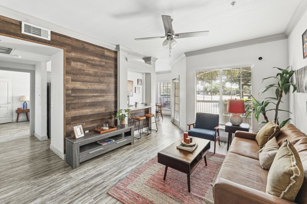 living room at Enclave at La Frontera Apartments