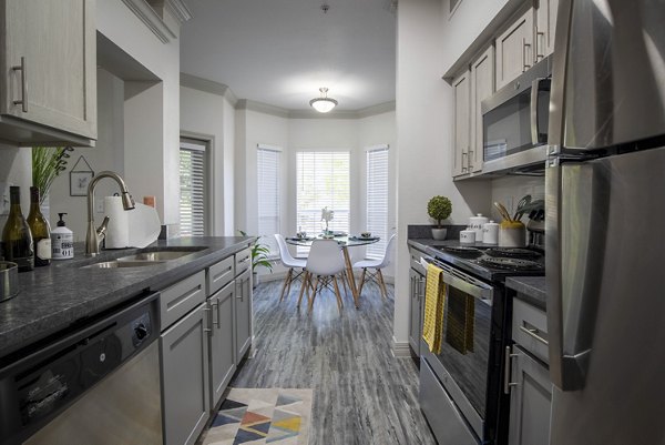 kitchen at Lakeside at La Frontera Apartments