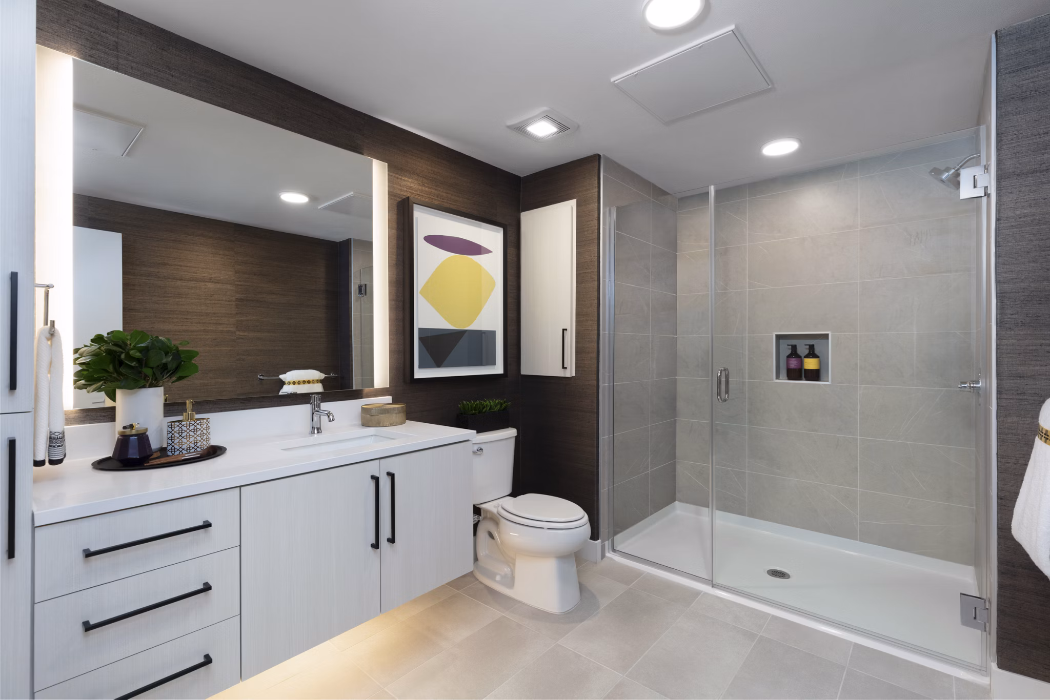 bathroom at Lume Apartments 