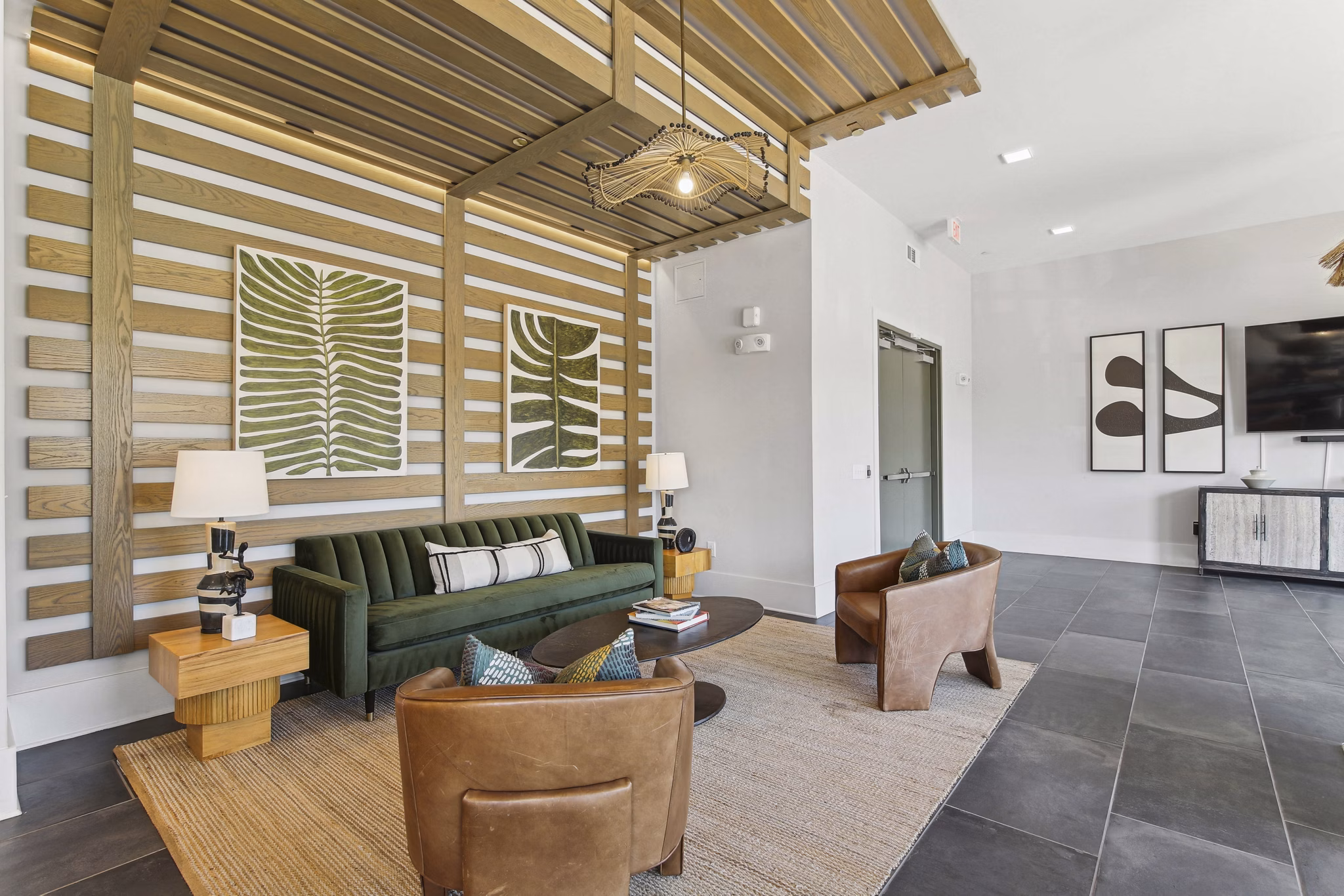 clubhouse at Series at Riverview Landing Apartments