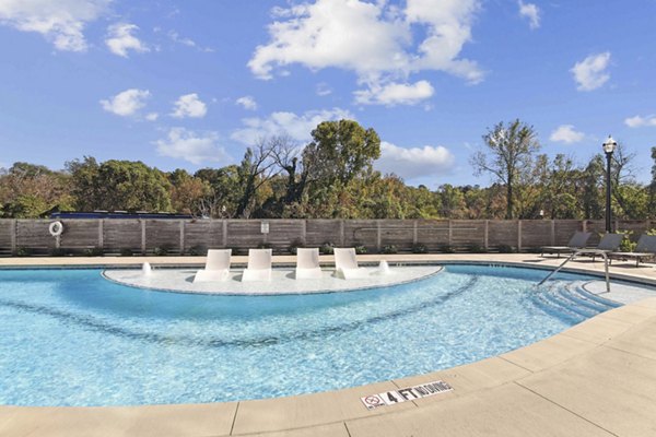 pool at Series at Riverview Landing Apartments