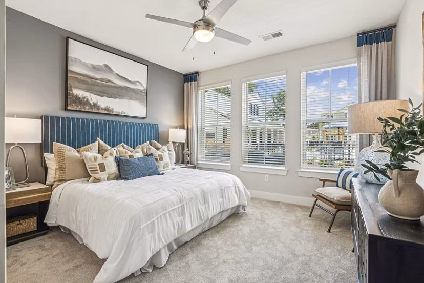 bedroom at 4000 Margaret Apartments