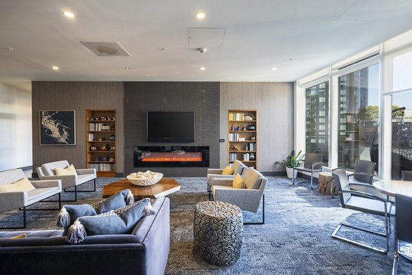 clubhouse at Solaire Apartments