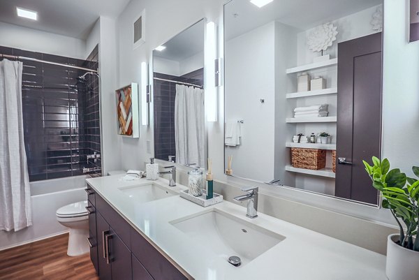 bathroom at Novel Midtown Apartments
