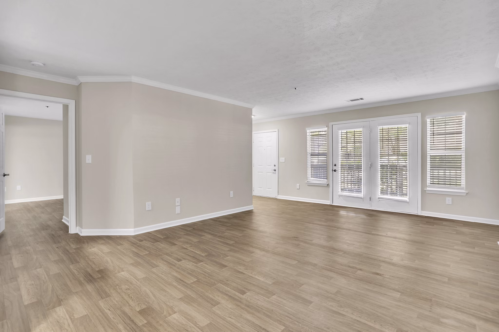 living room at Bridgewater Apartments 
